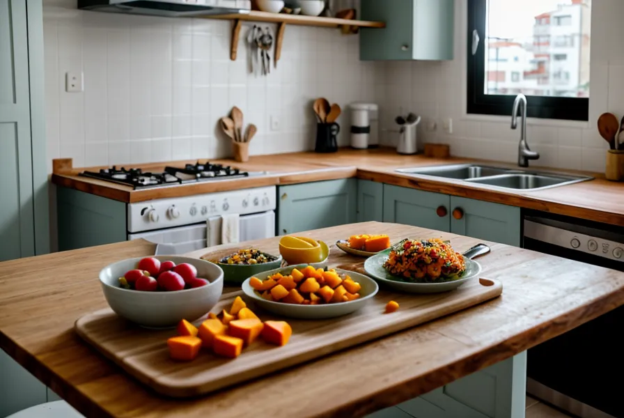 Balanza de cocina pesando una porción de hígado para calcular la cantidad justa del premio casero